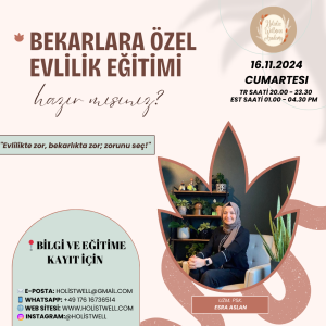Bekarlara Özel Evlilik Eğitimi 3 (16.11.2024 Canlı)